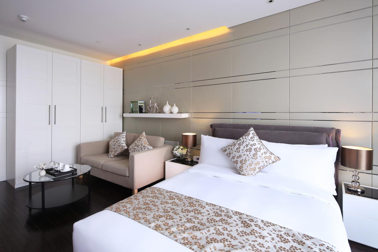 Suning Auraya Service Apartment Nanjing Nankín Exterior foto