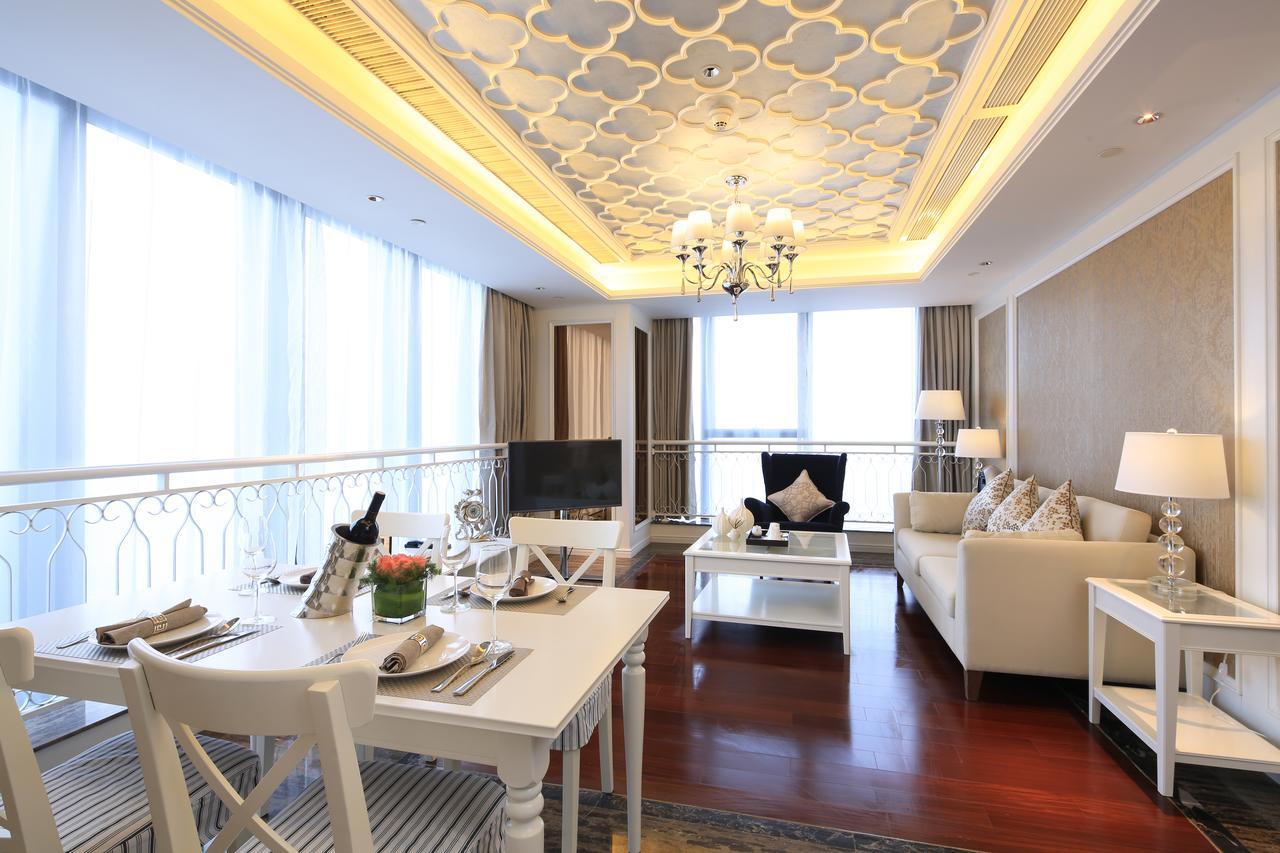 Suning Auraya Service Apartment Nanjing Nankín Exterior foto