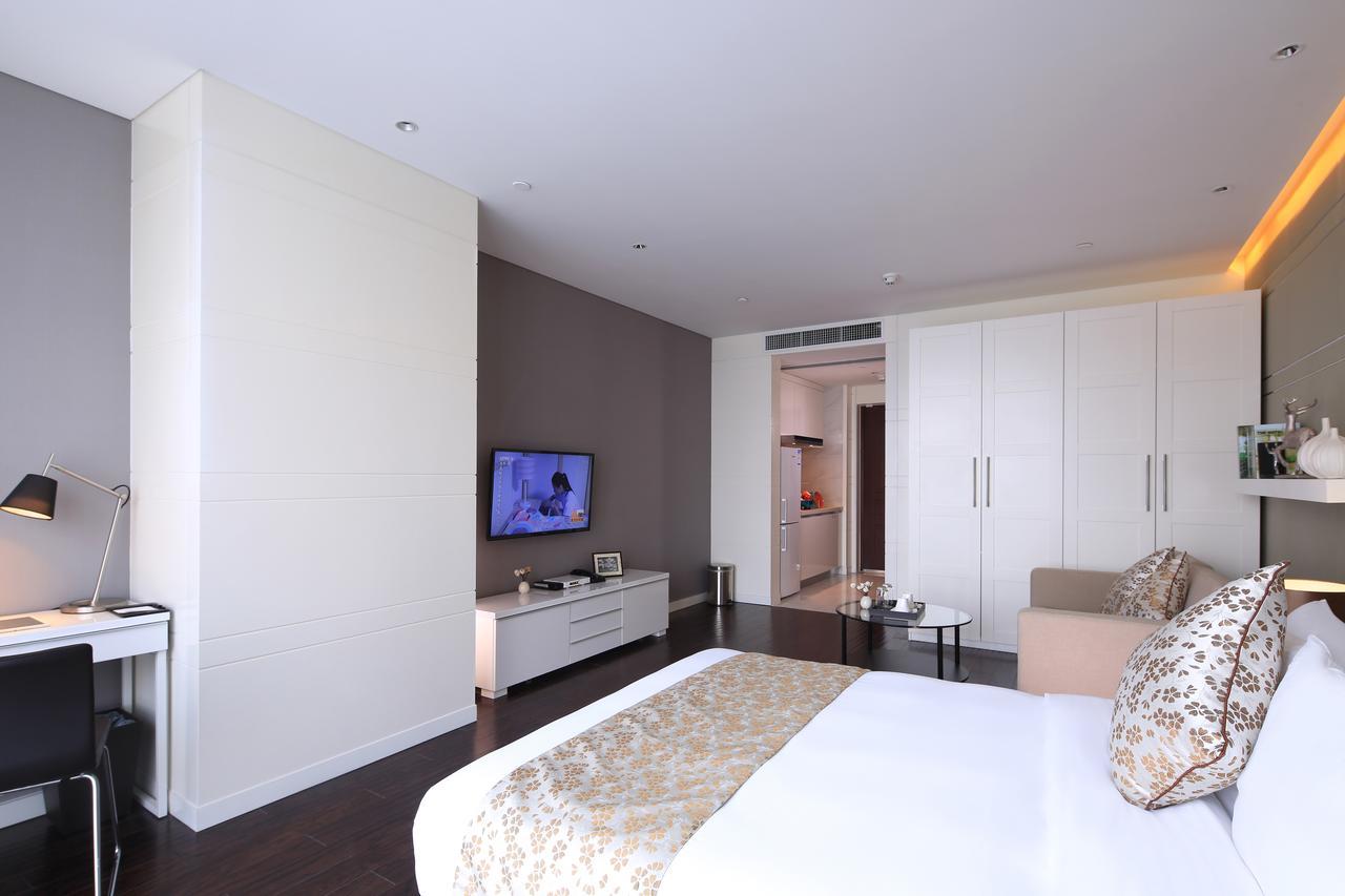 Suning Auraya Service Apartment Nanjing Nankín Exterior foto