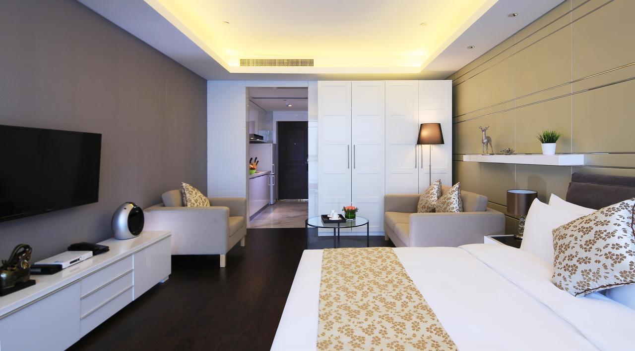 Suning Auraya Service Apartment Nanjing Nankín Exterior foto