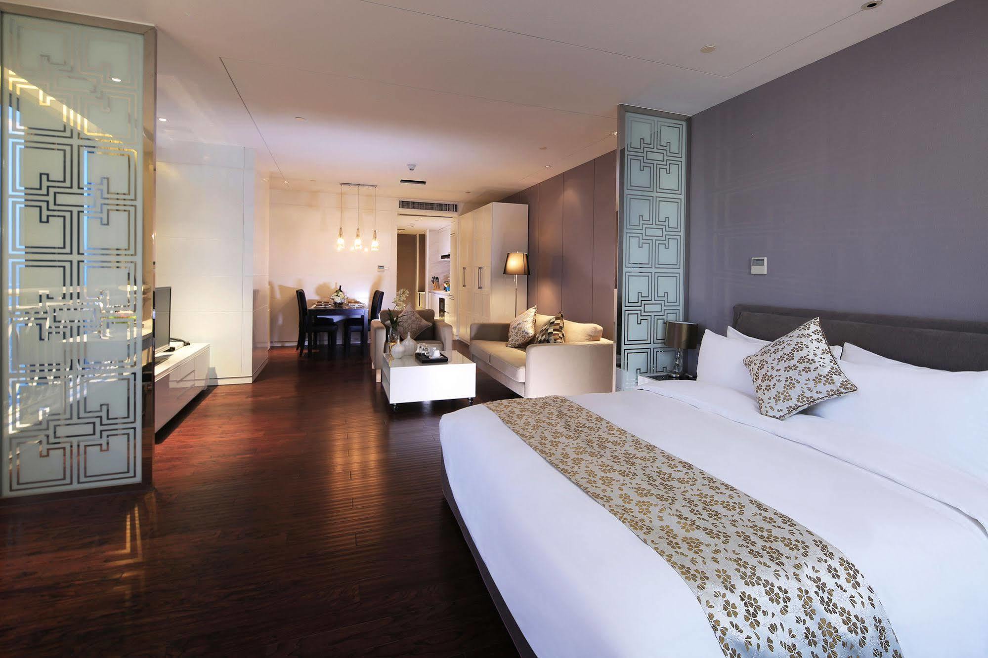 Suning Auraya Service Apartment Nanjing Nankín Exterior foto