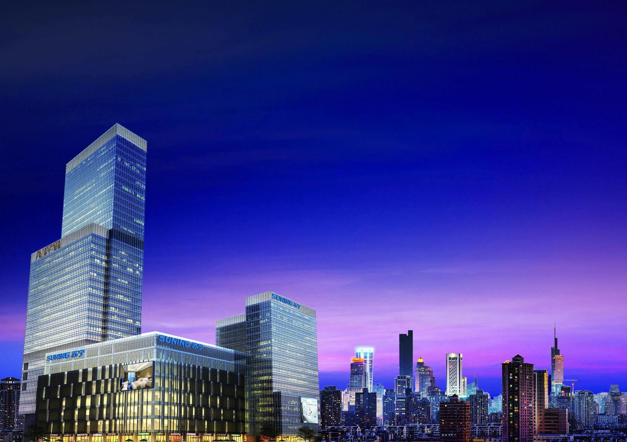 Suning Auraya Service Apartment Nanjing Nankín Exterior foto